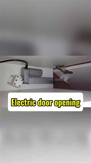 Hands-free! Electric door opening linear actuators #linearactuator #linear #actuator #application #electric #dooropening #door #opener #automatic #handsfree #amazing #electric #tiktok #america #foryoupage #foryou #goodthing #recommend #electriclift