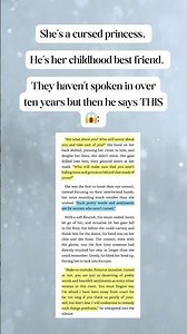 A new fantasy romance with friends to lovers romance and STRONG Princess Bride vibes