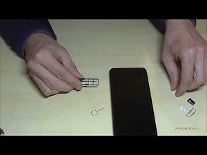 Redmi A5: How to insert the SIM card? Installation of the nano SIM cards (Tutorial)