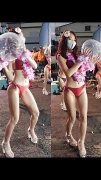 bikini 比基尼 草裙舞 女神降臨 sexygoddess 龍龍 采采 依依 芽芽 安雅 Anya 夏日派對 屏東 里港 阿里港山本社 金虎爺 虎軍朝晉