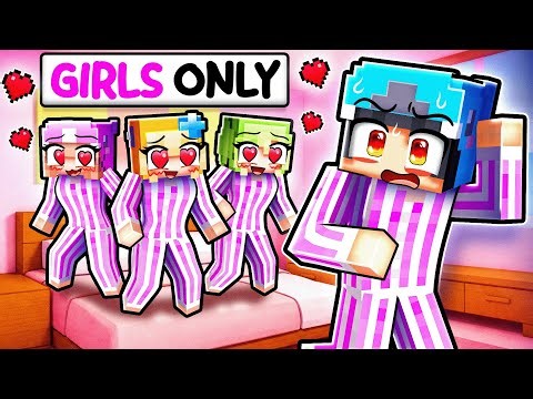 Trapped in a GIRLS ONLY SLEEPOVER Party…