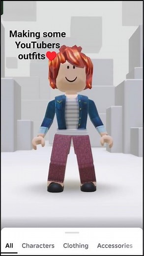 🎮👕 Creating awesome YouTuber-inspired outfits in Roblox! Which one’s your favorite? 😍#