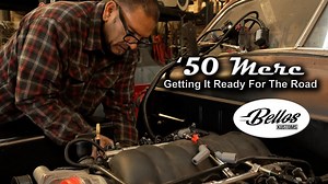 Bello's Kustoms Is LS Swapping A Merc! How To Perform An LS3 Swap on a 1950 Mercury - BangShift.com