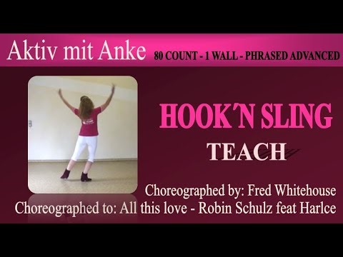 Hook´n sling - Line Dance - Fred Whitehouse - teach and learn with Anke