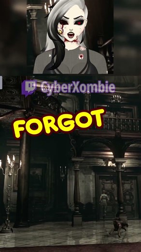 First Time Playing Resident Evil Is Going Well #ResidentEvil #Horror #CyberXombie