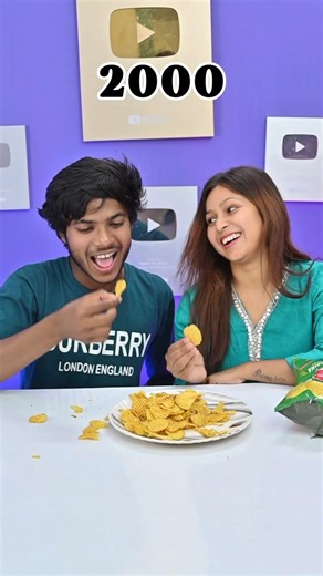 Chips quantity comparison with time 😱. #youtubeshorts #chips #shorts