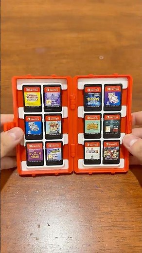 3D printed Nintendo Switch cartridge case #3dprinting #satisfying #diy #asmr