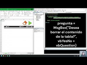 Controla la ejecución de tus macros con MsgBox en Excel