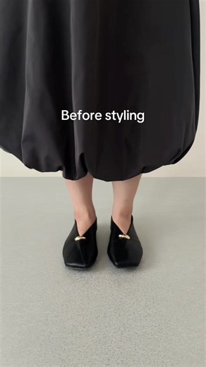 Creative Ways to Style Flat Black Shoes
