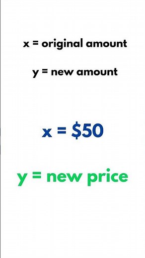 Percent Increase Made Easy | y = kx Explained