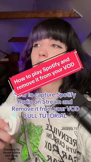 How to play spotify or apple music on stream with a disclaimer and alternatives! #twitch #twitchtok #streamadvice #gaming #streamingadvice #gaming #mittenztok #obs