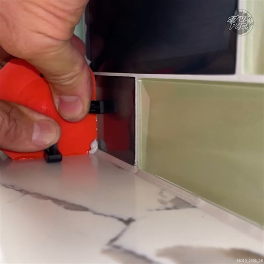 1.5M views · 8.6K reactions | Don't CAULK Your Tile: Do THIS Instead | Stud Pack, LLC | Facebook