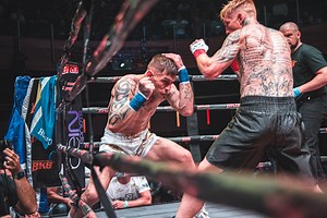 455K views · 501 reactions | George Vs. McHugh | BKB26 Bare Knuckle Title Action  BKB28 | Sept 3rd > https://cutt.ly/KLdQf86 | BKB | Facebook
