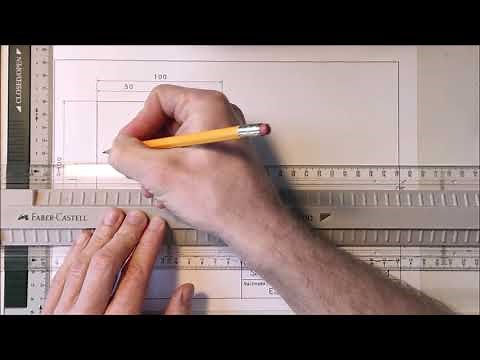 Technisches Zeichnen - Schnittansicht zeichnen