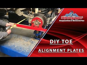 Steinjager DIY Toe Alignment Plates
