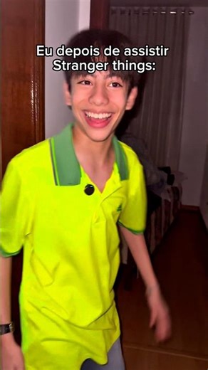 EU DEPOIS DE ASSISTIR STRANGER THINGS!! #shorts #humor