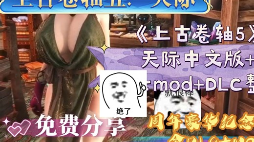 上古卷轴5MOD整合版，所有MOD直接打入游戏本体，懒人安装包一站式整合包解压既玩免费分享_17633728447738757