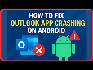 How to Fix Outlook App Crashing on Android | Outlook Crashing on Android [SOLVED]