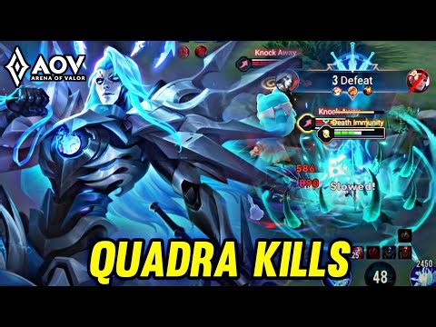 AOV : VOLKATH GAMEPLAY | QUADRA KILLS - ARENA OF VALOR LIENQUANMOBILE ROV