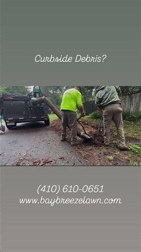 Putting This 13HP Billy Goat Debris Loader To Work!#landscapelife #lawncare #billygoat