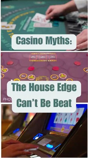Casino myths: beating the house edge