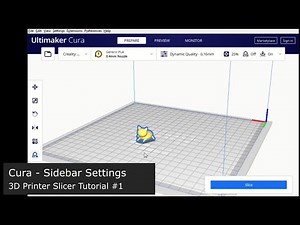 Cura Tutorial 1 - Sidebar Options - Circuits with Angel