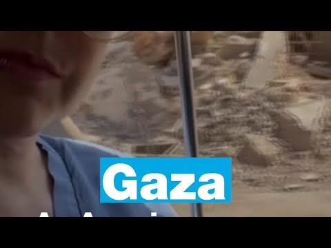 Gaza: An American nurse films hospital destruction