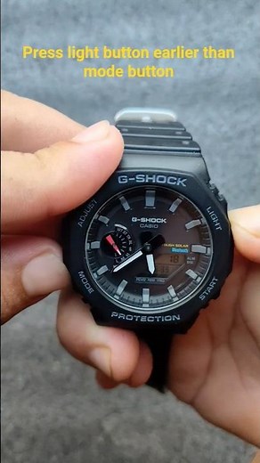 How to move analog hand on Casio Watch from Digital time display | Casio Gab2100 tutorial #casio