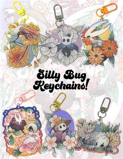 Silly Bug Keychains - Etsy