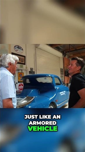 Jay Leno's Ferret Tank: Cool Military Vehicle in a Garage! #shorts