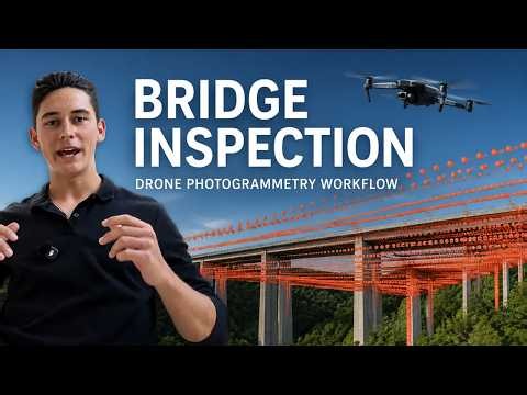 Bridge Inspection with Drones: Complete Drone Photogrammetry Workflow (Full Tutorial)