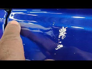 Eliminate runs in your Clear coat with a Razor blade