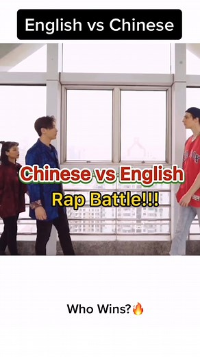 English vs Chinese Rap Battle: Who Wins?🔥