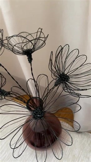 Wire Bouquet. Wire Flowers. Wire Flowers - Etsy