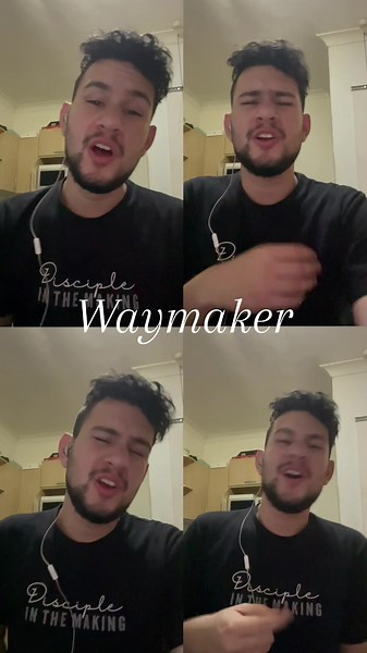 Quick harmonies #waymaker #acapella #music #sing #jesus