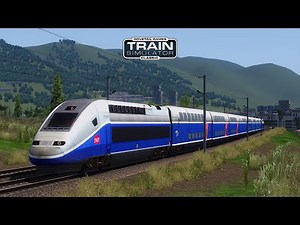 Train Simulator Classic : En TGV 2N2 (V1.5) de Toulon à Lyon St-Exupéry via Marseille St-Charles