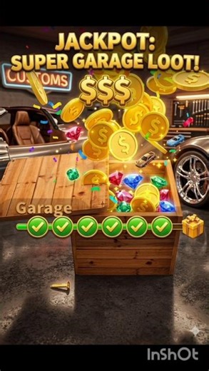Jackpot: Claim Your Ultimate Super Garage Loot #shortsfeed #youtubesearch #googlesearch