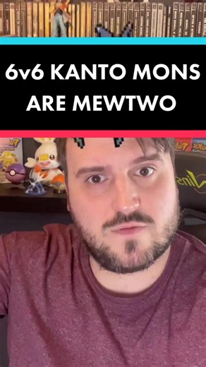 6v6 Kanto Pokemon Battle with Mewtwo Team