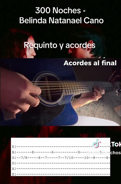 Requinto Tutorial: 300 Noches by Belinda ft. Natanael Cano