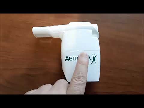 How Use Aerobika OPEP Oscillating Positive Expiratory Pressure Therapy Breathing Device Monaghan