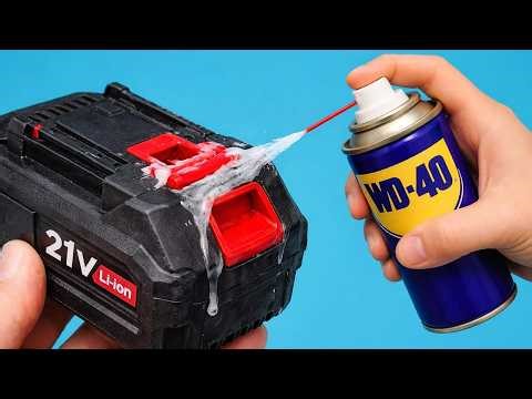 Never buy drill batteries again! How to restore drill battery in just 2 minutes!