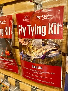 Fly Tying Kit: Surface Seducer Bass Bug - Flymen Fishing Company