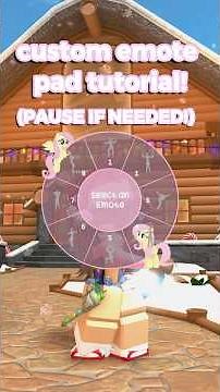 Custom emote wheel tutorial :D #roblox #mm2 #gaming