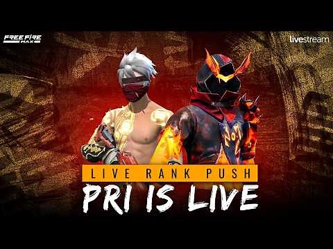 🔥 NEW BR RANK SEASON LIVE 🔴 ROAD TO TOP 1 🏆 HIGH KILL RANK PUSH | Free Fire MAX