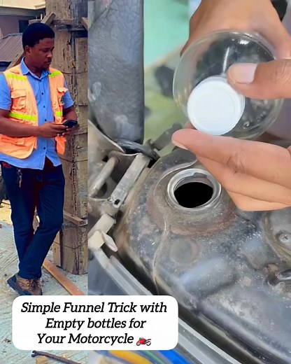 2.2K views · 48 reactions | Simple Funnel Hack with empty bottles  #fyp #hack #design #viralreels #trendingreels #reelsfb #foryoupage #technique | Taiwo Okubanjo | Facebook