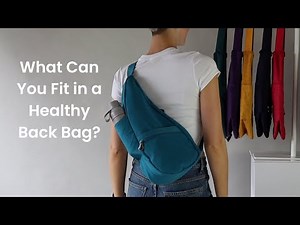 What Can You Fit in a Healthy Back Bag? | The Ultimate Everyday Bag!