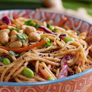 Sesame Peanut Noodles Recipe by Tasty