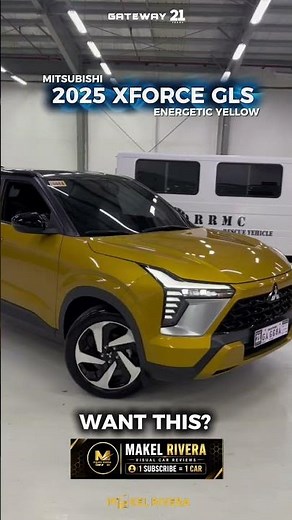 2025 Mitsubishi XForce GLS Energetic Yellow | The SUV Everyone Is Talking About!