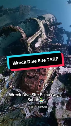 Explore the Wreck Dive Site at Tunku Abdul Rahman Marine Park