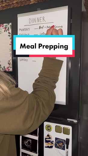 Meal Prepping and Planning for the Week